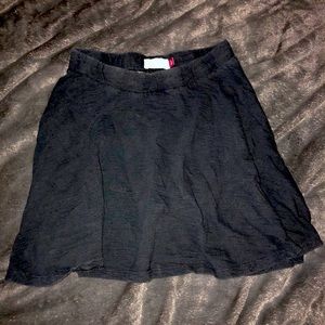 Black A-Line Skirt